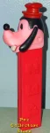 (image for) Neon Pink Goofy B Pez with Moveable Ears, Hat, Hair and Teeth NF No Patent Austria Stem