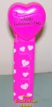 (image for) 2005 HVD Heart Pez Neon Pink printed stem Loose