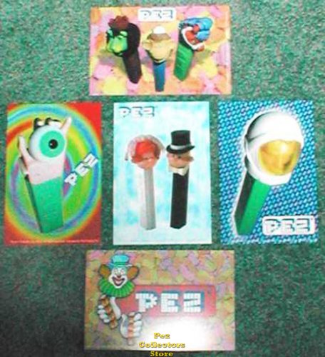 (image for) New Pez Postcards - Complete Set of 5 Styles!