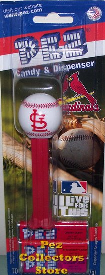 (image for) 2011 St Louis Cardinals SL Logo MLB Pez MOC