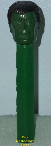 (image for) Dark Green Incredible Hulk Pez 3.9 NF Hong Kong stem Pink Sleeve