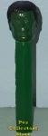 (image for) Dark Green Incredible Hulk Pez 3.9 NF Hong Kong stem Pink Sleeve