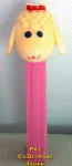 Lamb A Pez Ivory Head Handpainted Blue Eyes Red Mouth Yugo No Feet (image for) Lamb A Pez Ivory Head Handpainted Blue Eyes Red Mouth Yugo No Feet