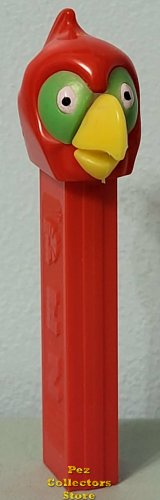 (image for) No Feet Parrot Pez MMM Red 3.9 Yugoslavia Stem Loose
