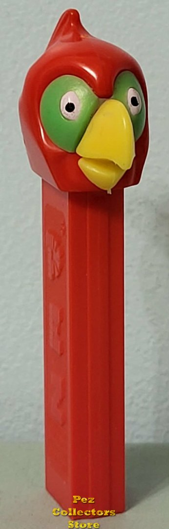 (image for) No Feet Parrot Pez MMM Red 3.9 Yugoslavia Stem Loose