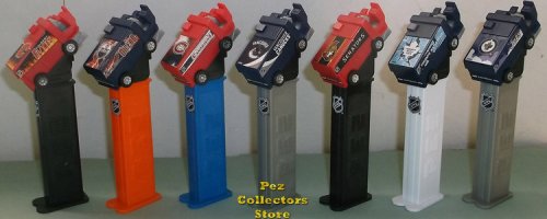 (image for) Canadian NHL Zamboni Pez set of 7 Teams Loose