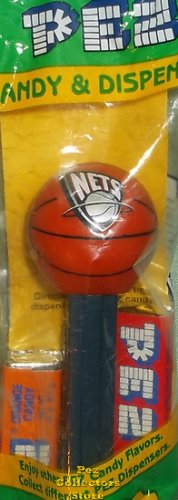 (image for) New Jersey Nets Basketball 2002 Game Promo Pez MIB