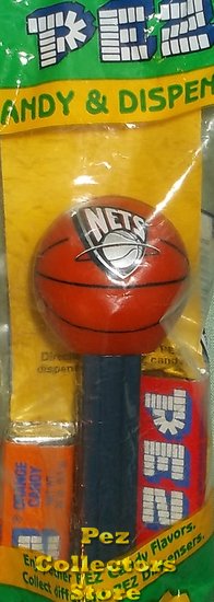 (image for) New Jersey Nets Basketball 2002 Game Promo Pez MIB