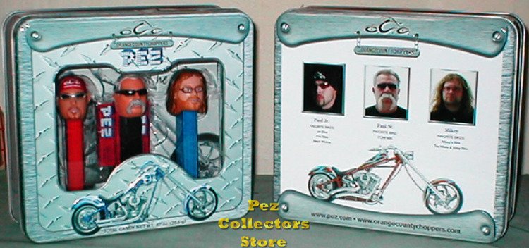 (image for) Orange County Choppers Pez Limited Edition Gift Tin - Click Image to Close