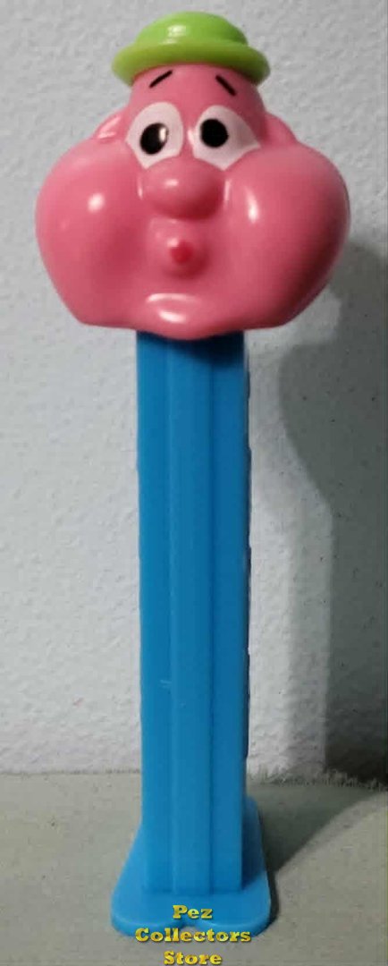(image for) Original Bubbleman Pez Green Hat Blue Stem