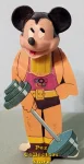 (image for) Boxer from the German Olympic PEZ Paper Costume Set circa 1970s