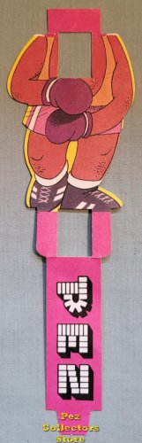 (image for) Boxer from the German Olympic PEZ Paper Costume Set circa 1970s