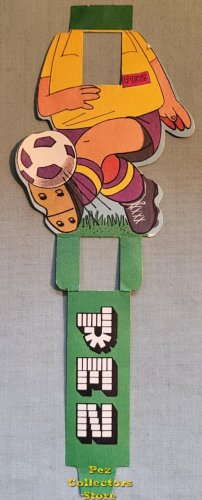 (image for) Soccer Player from the German Olympic PEZ Paper Costume Set circa 1970s