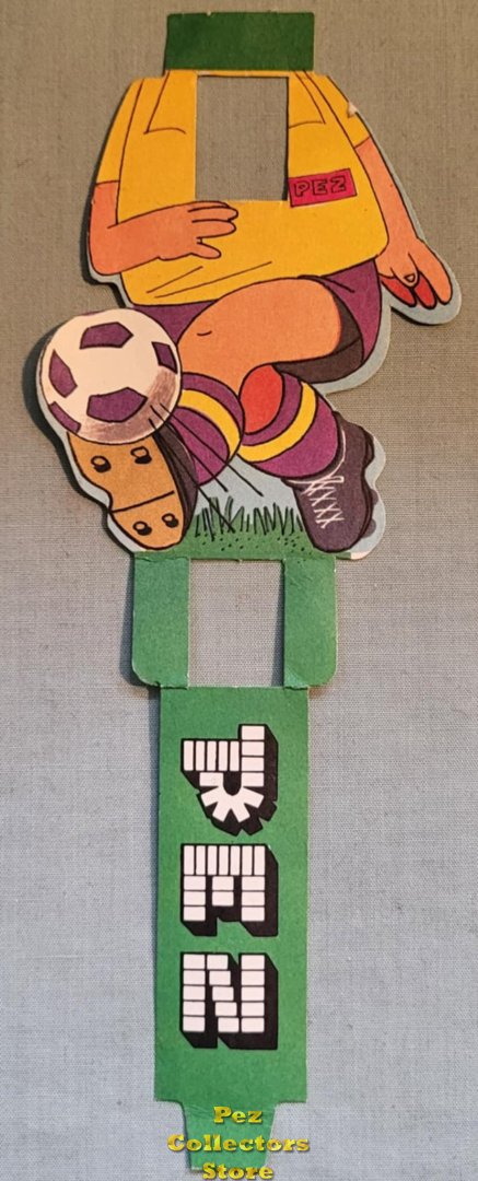 (image for) Soccer Player from the German Olympic PEZ Paper Costume Set circa 1970s