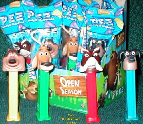 (image for) Open Season Set of 4 Pez MIP!