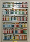 Customizable Pez Wall Display - Six Shelf Adjustable Customizable Pez Wall Display - Six Shelf Adjustable