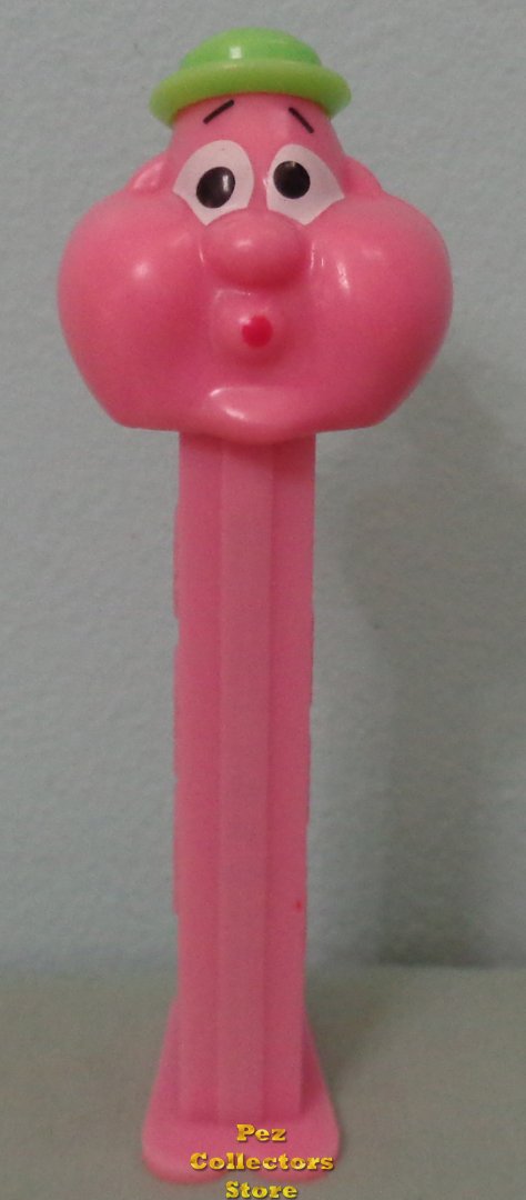 (image for) Original Bubbleman Pez on Pink Stem Loose - Click Image to Close