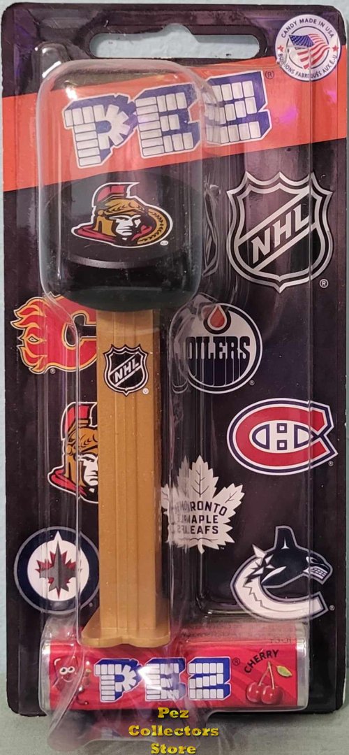 (image for) Ottawa Senators NHL Hockey Puck Pez MOC