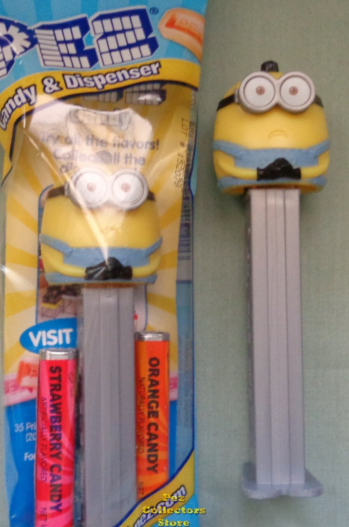 (image for) Otto Chubby Two Eye Minion from the Rise of Gru Pez MIB - Click Image to Close