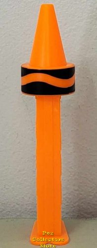 (image for) Outrageous Orange Crayola Crayon Pez Loose