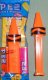 (image for) Outrageous Orange Crayola Crayon Pez MIB