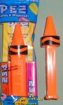 Outrageous Orange Crayola Crayon Pez MIB