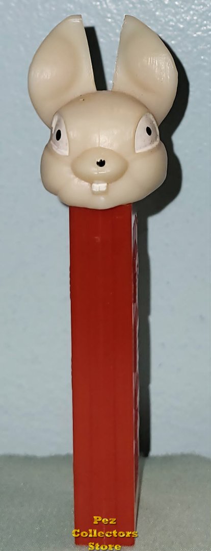 (image for) Pale Pink Fat Earred Bunny FEB Pez 3.9 Red Yugo NF stem
