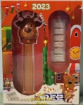 (image for) 2023 PAMP Suisse Reindeer PEZ w 30gm Silver Candies in Box