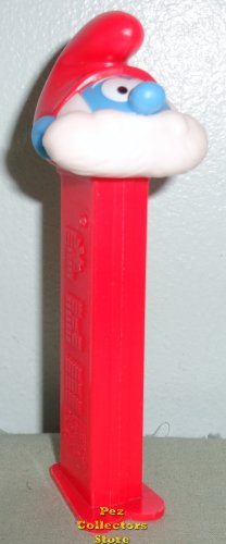 (image for) Papa Smurf from Smurfs Lost Village Pez Loose