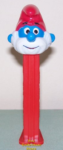 (image for) Smurfs Series I Papa Smurf Pez Loose