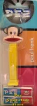 (image for) Paul Frank Julius the Monkey Pez Yellow Printed Stem MOC