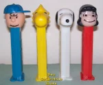 (image for) Peanuts Pez Series 1 set of 4 Loose