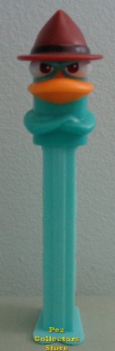 (image for) Perry the Platapus Pez Dispenser from Phineas and Ferb Loose