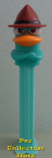 (image for) Perry the Platapus Pez Dispenser from Phineas and Ferb Loose