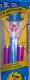 (image for) Peter Pez B Clown on Blue stem MIB
