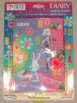 Pez Diary 144 Pages with Lock and Keys!