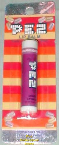 (image for) Pez Grape Flavored Lip Balm - Lotta Luv - MOC