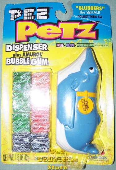 (image for) Pez Petz Blubbers the Whale MOC