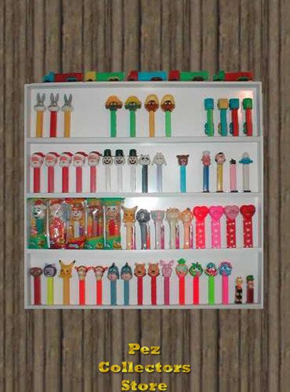 (image for) Pez Wall Display - Four Shelf