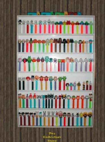 (image for) Pez Wall Display - Six Shelf