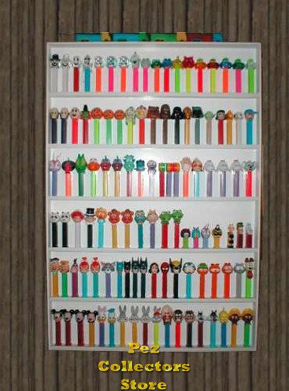 (image for) Pez Wall Display - Six Shelf
