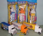 Pez Advertising Rigs Trucks - Girl, Candy and Logo Haulers