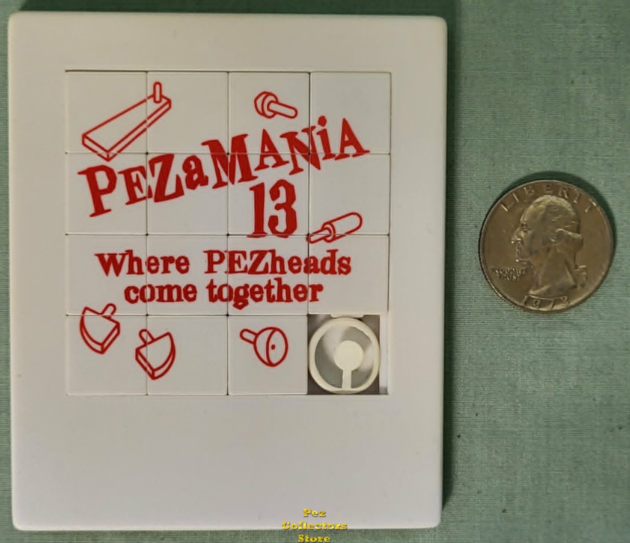 (image for) Pezamania 13 Where PEZheads Come Together Sliding 15 Puzzle Game