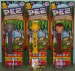 (image for) Pezimal Pez - Elephant, Giraffe and Monkey Pez MOC