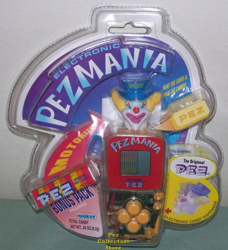 (image for) "Origional" PezMania Peter Pez Electronic pez Tetris game