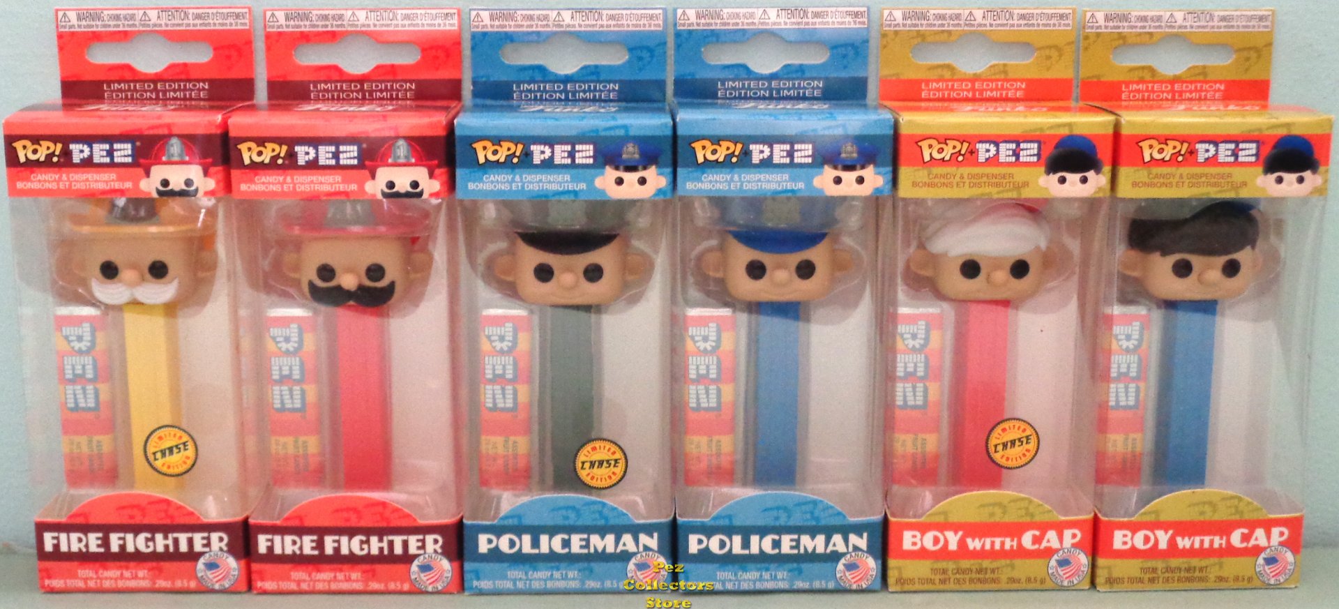 (image for) Funko Exclusive Pez Pal Set of 6 with CHASE POP!+PEZ Bundle - Click Image to Close