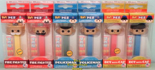 (image for) Funko Exclusive Pez Pal Set of 6 with CHASE POP!+PEZ Bundle