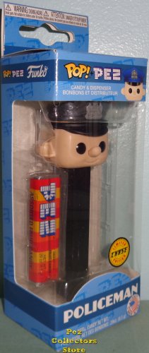 (image for) Funko Exclusive Chase Pez Pal Black Cap Policeman POP!+PEZ