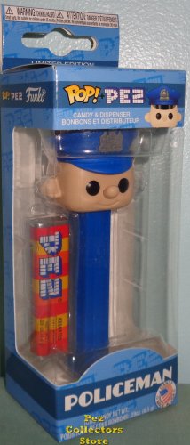 (image for) Funko Exclusive Pez Pal Blue Cap Policeman POP!+PEZ