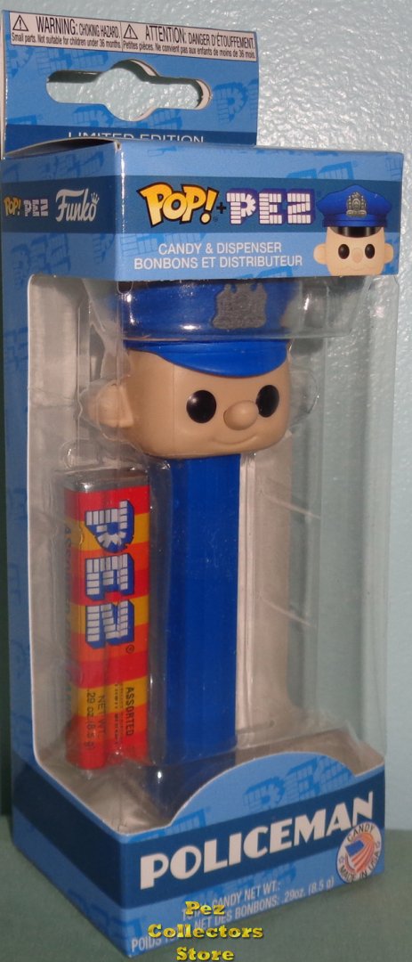 (image for) Funko Exclusive Pez Pal Blue Cap Policeman POP!+PEZ